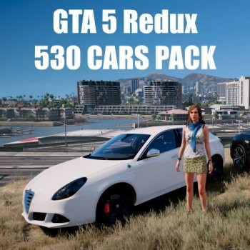 GTA 5 Redux 530 CARS PACK 1.0.944.2 & 1.0.877.1 (2017) PC